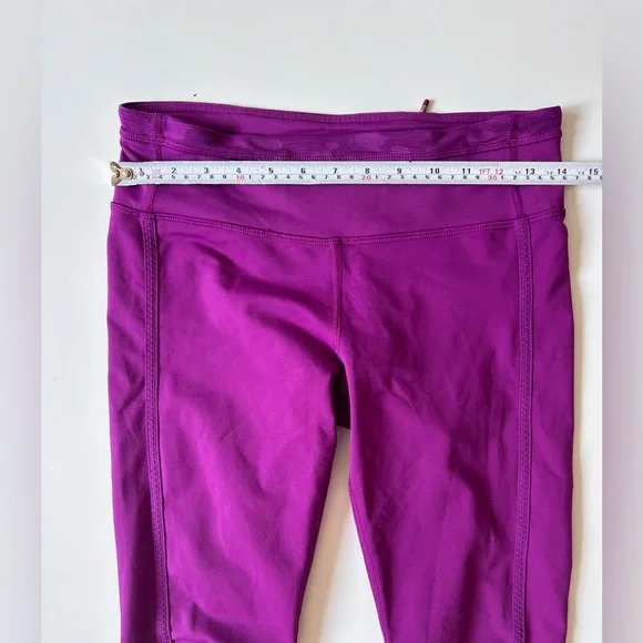 Lululemon Run For Days Crop Leggings Vibrant Purple Cropped pants - Picture 5 of 6